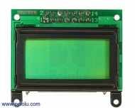 LCD näyttö, alfanumeerinen 8x2 merkkiä