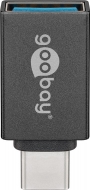 USB 3.0 Adapteri OTG C-uros / A-naaras, musta
